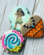 Load image into Gallery viewer, Moana theme cookies