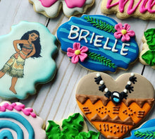 Load image into Gallery viewer, Moana theme cookies