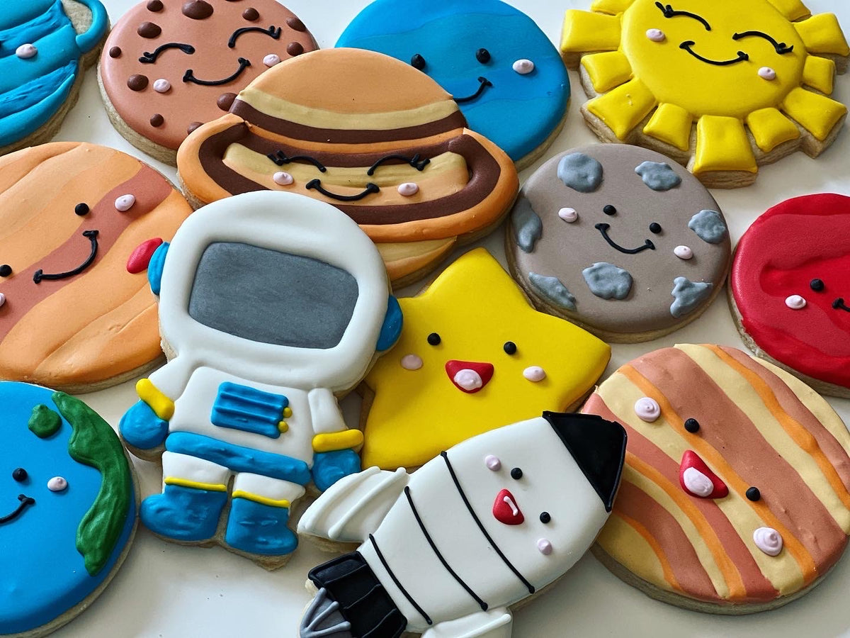 Space Planets Theme Cookies Luli Sweet Shop Space Planets Theme Cookies Luli Sweet Shop