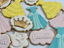 Load image into Gallery viewer, Princess theme Cookies