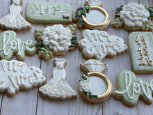 Load image into Gallery viewer, Wedding Theme cookies