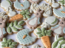 Load image into Gallery viewer, Rabbit Baby shower cookies