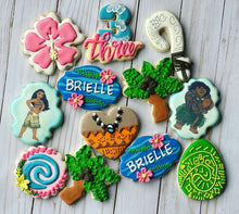Load image into Gallery viewer, Moana theme cookies