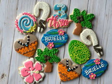 Load image into Gallery viewer, Moana theme cookies