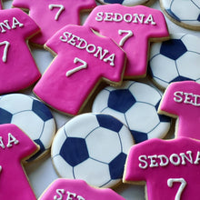 Load image into Gallery viewer, Soccer theme cookies