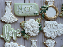 Load image into Gallery viewer, Wedding Theme cookies