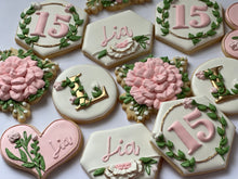 Load image into Gallery viewer, Quinceañera fifteen Theme Cookies