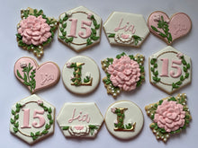Load image into Gallery viewer, Quinceañera fifteen Theme Cookies