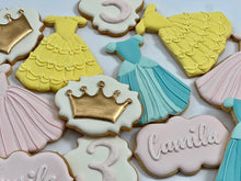 Load image into Gallery viewer, Princess theme Cookies