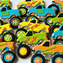 Load image into Gallery viewer, Monster truck Theme Cookies