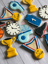 Load image into Gallery viewer, Basketball theme cookies