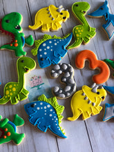 Load image into Gallery viewer, Dinosaur Cookies