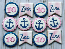 Load image into Gallery viewer, Nautical theme Cookies