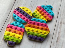 Load image into Gallery viewer, Pop it Theme Cookies