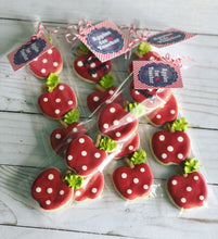 Load image into Gallery viewer, Mini Apple teacher cookies