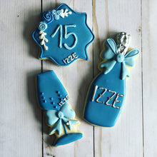 Load image into Gallery viewer, Quinceañera Theme Cookies (15th)