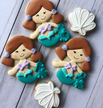 Load image into Gallery viewer, Mermaid theme Cookies