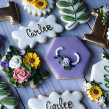 Load image into Gallery viewer, One year old sunflowers birthday Theme Cookies