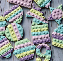 Load image into Gallery viewer, Pop it Theme Cookies