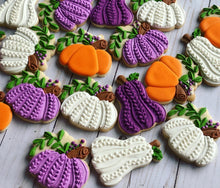 Load image into Gallery viewer, Pumpkin theme Cookies