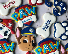 Load image into Gallery viewer, Paw patrol theme Cookies
