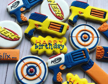 Load image into Gallery viewer, Nerf gun Cookies