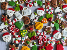 Load image into Gallery viewer, Mini Christmas Cookies- 2 DOZEN