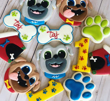 Load image into Gallery viewer, Puppy dog theme Cookies