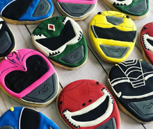 Load image into Gallery viewer, Power Rangers Theme Cookies