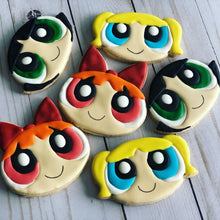 Load image into Gallery viewer, Power puff girl Theme Cookies