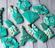 Load image into Gallery viewer, Quinceañera Theme Cookies (15th)