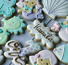 Load image into Gallery viewer, Mermaid theme Cookies