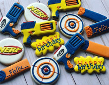 Load image into Gallery viewer, Nerf gun Cookies