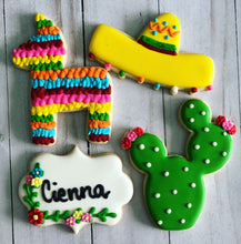 Load image into Gallery viewer, One year old  Birthday Theme Cookies