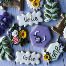 Load image into Gallery viewer, One year old sunflowers birthday Theme Cookies