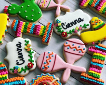 Load image into Gallery viewer, One year old  Birthday Theme Cookies