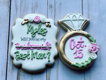 Load image into Gallery viewer, Groomsman / best man cookies gift