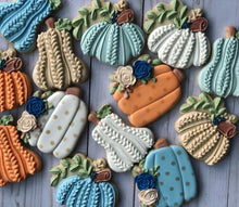 Load image into Gallery viewer, Pumpkin theme Cookies