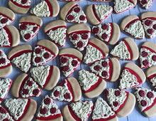 Load image into Gallery viewer, Pizza Party Theme Cookies