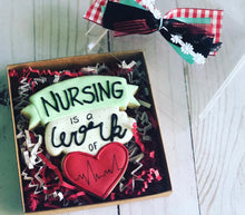 Load image into Gallery viewer, Nursing theme cookies gift