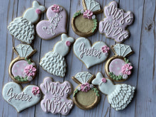 Load image into Gallery viewer, Bridal shower cookies