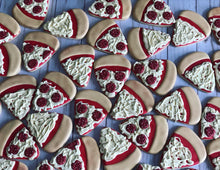 Load image into Gallery viewer, Pizza Party Theme Cookies