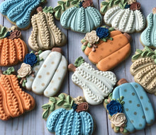 Load image into Gallery viewer, Pumpkin theme Cookies
