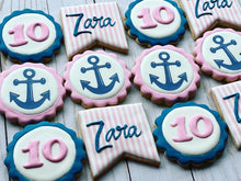Load image into Gallery viewer, Nautical theme Cookies