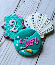 Load image into Gallery viewer, Mermaid theme Cookies