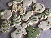 Load image into Gallery viewer, Natural Baby shower cookies