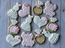 Load image into Gallery viewer, Bridal shower cookies