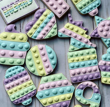 Load image into Gallery viewer, Pop it Theme Cookies