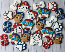 Load image into Gallery viewer, Paw patrol theme Cookies
