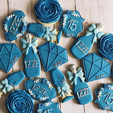 Load image into Gallery viewer, Quinceañera Theme Cookies (15th)
